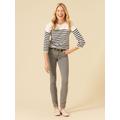 J.McLaughlin Women's Lexi Jeans Mid Gray, Size 0 | Cotton/Spandex/Denim