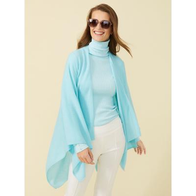 J.McLaughlin Women's Julia Cashmere Wrap Aqua