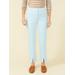 J.McLaughlin Women's Deanne Pants Soft Blue, Size 0 | Bainbridge/Nylon/Spandex
