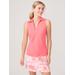 J.McLaughlin Women's Aida Sleeveless Top Coral, Size Small | Nylon/Spandex/Catalina Cloth