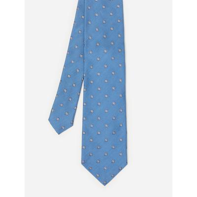 J.McLaughlin Men's Cotton Silk Tie in Micro Hydran...