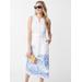 J.McLaughlin Women's Margrette Dress White, Size 2 | Linen