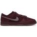 Burgundy Dunk Low Retro Premium Sneakers