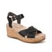 Citrine Sun Wedge Sandal