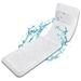 Protoiya Full Body Bath Pillow Luxury Slip Resistant Waterproof Bathtub Head Neck Support Quick-Drying Spa Pillow for Tub Bathtub Pillow with Soft PVC Bath Bed with Suction Cups