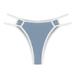 Akiihool Women Panties Plus Size Underwear for Women Menstrual Panties Womens Leak Proof Mid Waist Cotton Postpartum Ladies Panties (Blue XS)