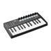 Andoer MIDI controller Usb 5v/1a Type-c Portable Pad 25 Key Midi Oled Display Knobs Buttons Piano Usb 5v/1a Professional Audio Portable ButtonsKe Pad Keyboa Piano Keydi Keyboa Professional