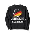 Deutsche Freiwillige Feuerwehr Deutschland Flagge Sweatshirt