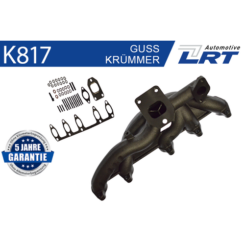 LRT Krümmer, Abgasanlage für VW 074253031D K817