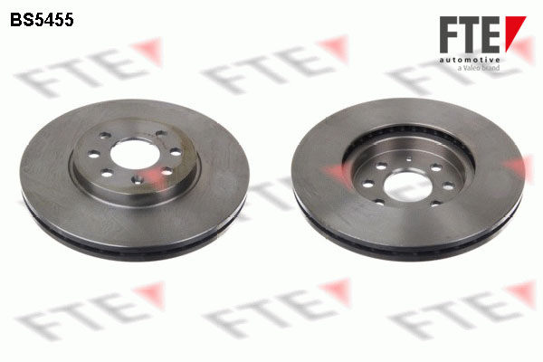 FTE Bremsscheibe 9072545 vorne rechts links belüftet 280mm für VAUXHALL OPEL 93175376 93197712 569006 Image