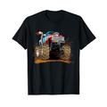 Coole Regelgrafik für Monster Mud Truck, Monster Trucks Cars T-Shirt