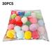 Cyinyin 30pcs 1.5 Pet Supplies Pet Zoo Ball Plush and Squeaky Ball for Dog Interactive Fetch Dog Toys for Small Medium Large Dogs Pet Accessories