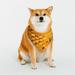 Lukts Dog Bandanas Double Layer Fabric Pet Scarf Durable For Dog Cat Birthday (Bees On Hive Honeycomb-Small)