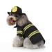 Costumes for Dogs Cat Firefighter Modeling Dreses Performance Transformed Coat Xl