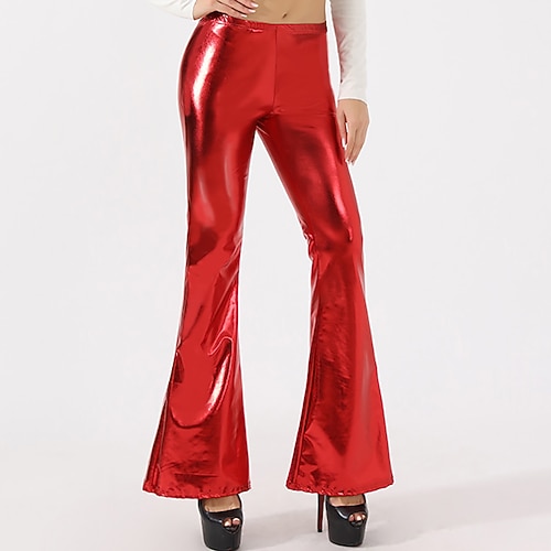 Disco-exotische Tanzbekleidung, rosa Hobbys, Pole-Dance-Hose, reine Farbe, Damen-Performance-Training, hoher Polyesteranteil Image