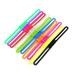 10 PCs Silicon Strap Torch Phone Flashlight Bands Elastic Bandage Light Mount Holder Bike Accessories for Mountain Road Bike (Mixed Colors)