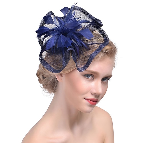 Elegant Derby Kopfschmuck Faszination Dame Kostüm Damen Karneval Party Derby Hochzeitsfeier Erwachsene Fascinator Frühling Sommer Image