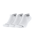 Nike Jordan Everyday No Show 3 Pack Socks DX9656 100 Dri-Fit White SZ Men 6-8