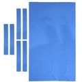 Professional 7ft 8ft Pool Felt + 6 Felt Strips Billiard Snooker Cloth Felt for 7 Or 8 Foot Study 0.9mm Thickness - Available