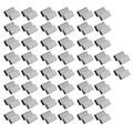 NIKOU Glass Clamp Stainless Steel Greenhouse Clips Clip 50pcs Overlap S Durable Frame Fixing