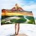 Oversized Beach Towel Grassland Extra Large Soft Pool Swim Travel Towels Blanket for Adult Women Men Camping Chair Cover Gift