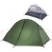 QCAI Bikepacking 1 Person Tent Waterproof Easy Set up Free Standing Single Person Tent Lightweight Backpacking Tent for 1 Person One Person Tent with Footprint Included
