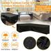 HTHJSCO Outdoor Garden Furniture Corner Sofa Cover Furniture Cover Outdoor Table Cover