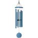 Bells by Wind River - 36 inch Sky Blue Wind Chime for Patio Backyard Garden and Outdoor Decor (Aluminum Chime) Made in The USA