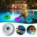 Oneshit Swimming Pool Lamp LED Colorful Inflatable Swimming Pool Lamp Water Drift Garden Light Summer Clearance
