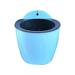 NANDIYNZHI Plant Pots Automatic Water Absorption Lazy Flower Pot Water Culture Wall Hanging Basin Hanging Planters for Indoor Plants Planters for Indoor Plants Blue