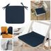 Pengzhipp Seat Cushion Square Strap Garden Chair Pads Seat For Outdoor Stool Patio Dining Room Soft Cozy Home Textiles Blue