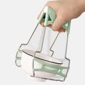 1Pcs Hot Plate Gripper Hot Dish Plate Clip Plate Lifter Steamer Plate Gripper Tongs Stainless Steel Bowl Clip Holder (Green)