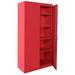 Sandusky Classic Series ( 36 in. W x 72 in. H x 24 in. D ) Steel Garage Freestanding Cabinet in Red