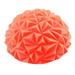 Foot Massager Massage Ball PVC Foot Point Stress Relief Yoga Massager Relieve Sore and Tired Muscles (Orange)