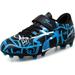 Rhyme-Zeal Kids Soccer Cleats Shoes Boys Girls Athletic Outdoor Indoor Firm Ground Soccer Shoes Comfortable Football Shoes