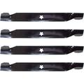 4PK pp 42â€� Lawn Mower Blades Replacement for Sears Craftsman Poulan AYP Ariens 127843 138498 138971 532127843 532138498 532138971 High Lift Blades