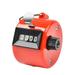 LINASHI Referee Counter Metal Hand Tally Counter Clicker with 4 Digit Display Portable Mechanical Clicker Counter for Sports More