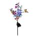 Buodes Gardening Supplies Patio Garden Outdoor Solar Lights Butterflies Shaped Solar Garden Lights Waterproofing Outdoor Decoration Garden Lawns Solar Lights