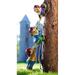 Large Elf Gnomes Climbing Tree Hugger Decor Gnomes Garden Tree Faces Decor Outdoor Sculpture Outdoor Whimsical Tree Statue Figurines Fairy Climbing Tree Garden Gnomes Yard Art Ornaments