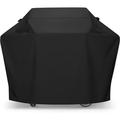 Barbecue Grill Cover 65 Inch. Outdoor Heavy Duty Waterproof Charcoal Gas Grill Cover. UV and Fade Resistant. All Weather Protection for Kenmore Grills and More. Black