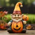 Deagia Home Decoration Clearance Outdoor Garden Decoration with Light Resin Home Statue Fall Pumpkin Gnome Statue for Holiday Decoration Collectible Statue. Kitchen Accessories