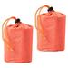 2 Pcs Sleeping Bags for Adults Sack Campingsupplies Items Storage Rescuing Multipurpose Pe