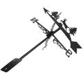 Wind Vane Outdoor Decor Decorative Weather Vane Metal Weather Vane Vane Ornament Weather Vanes Roof Mount