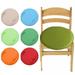 Pengzhipp Seat Cushion Round Garden Chair Pads Seat For Outdoor Bistros Stool Patio Dining Room Soft Cozy Home Textiles Multi-color