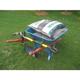 Grizzly Grip Wheelbarrow Tool Holder With Mesh Bag Secures Tools To Wheelbarrow