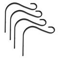 4 Pcs Plant Stand Metal Coat Hanger Wall Plant Hook Flower Pot Hook Bracket Wall Mount Iron.