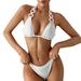 SZXZYGS Lap Swimsuits for Women Two Piece Bathing Suit Women Women s Bikini Swimsuit High Waist Bikini Set Swimsuit 2024