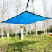 Kbndieu Sun Shade Sail Canopy 6.5 x 13 Rectangle Outdoor Sunny Shade Cloth Garden Sun Shade Netting Shade Canopy for Pergola Greenhouse Plants Growing Chicken Coop - Summer Savings Clearance