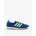 Sl 72 Suede And Mesh Low-top Trainers - Blue - Adidas Sneakers