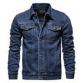 Teissuly Men s Fashion Casual Jacket Outdoor Single-breasted Jacket Tooling Jacket